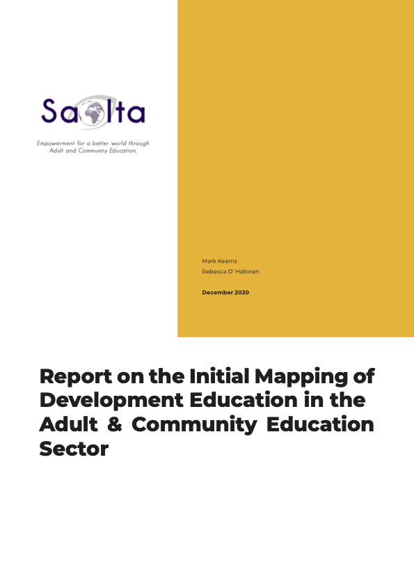 Report on the Initial Mapping of Development Education in the Adult & Community Education Sector